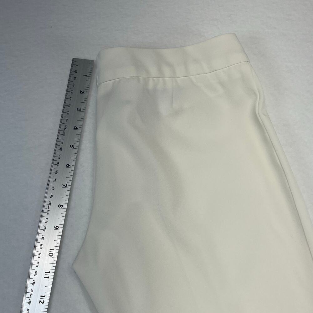 Papaya Cream Wide Leg Pants Y2K Max Wide Leg Clean Girl Chic M - Picture 9 of 10
